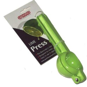 19CM Lime Green Cast Aluminum Citrus Press Squeezer
