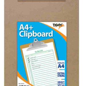 A4 Masonite Writing Board with Clip