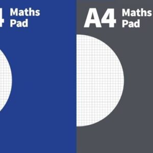 A4 Mathematics Pad in Various Colors