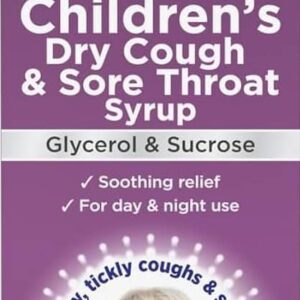 Benylin Children's Blackcurrant-Flavored Dry Cough Syrup 125ml
