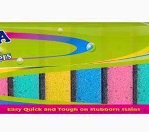 BETTINA PACK OF 10 SPONGE SCOURERS