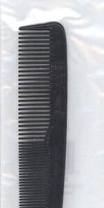 Black Pocket Comb
