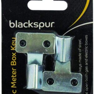 BLACKSPUR 2-Piece Metal Meter Box Key Set