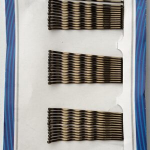 Brown Bobby Pins for Hair, Pack of 48