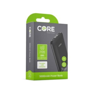 Core Essentials 5000mAh Portable Charger