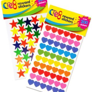 CRE8 Reward Stickers, Pack of 200