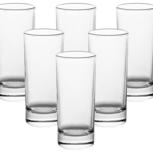 Deli 330ml Clear Glass Tumblers - Pack of 6