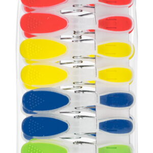 DLUX Premium Pegs with Rubber Grip - Set of 18