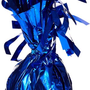 Royal Blue Foil Balloon Weight by Unique Party