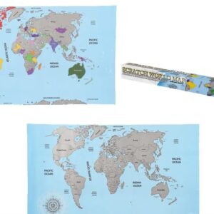 Scratch-Off World Map