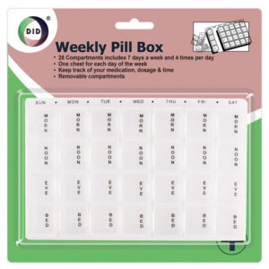 Seven-Day Medication Organizer