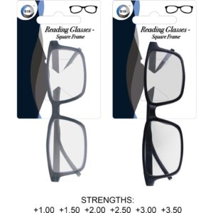 Square Frame Reading Glasses