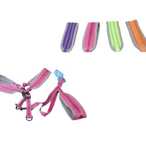 The "Pet Dog Soft Lead Leash with Harness Assorted Colours 5884" likely refers to a pet accessory set that includes a leash and harness for dogs. The product is described as...