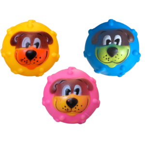 The "Pet Dog Toy Squeaky Rugby Ball 6 cm Assorted Colours 6545" is a dog toy designed in the shape of a rugby ball. It measures 6 centimeters in size, making it suitable for...