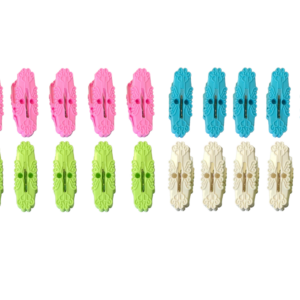 The product you're referring to is a set of plastic clothes pegs, each measuring 5 centimeters, typically used for hanging clothes on a washing line. The pack contains 20 pegs...