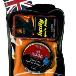 Travel Kit for Instant Shoe Cleaning and Polishing