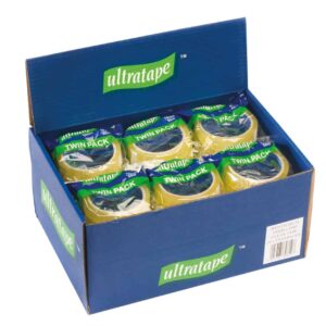 Ultratape 18mm x 40m Twin Pack CDU