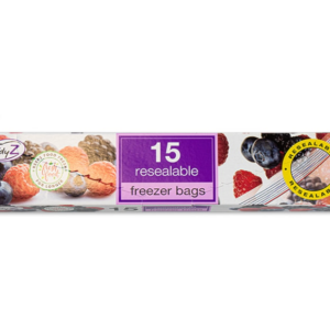 Resealable Freezer Bags Pack of 15
