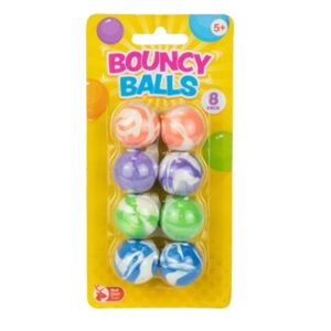 Bouncing Balls 8PK 2.7cm