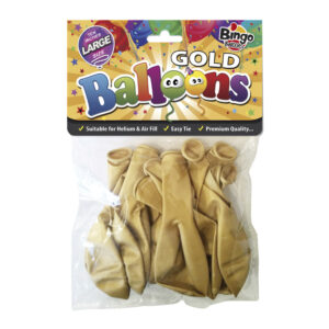 Gold Balloons 16 pack