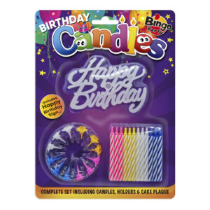 Happy Birthday Candle Set