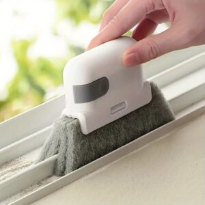 Effortlessly Clean Small Gaps And Frames with Universal Window Rail Cleaning Brush - Perfect for Kitchen Countertops And More!