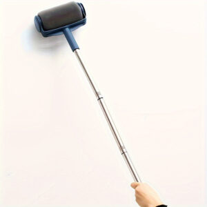 1pc Complete Paint Roller Set - Quick-Load, Smooth Application - for Walls, Oil & Latex Paints, with Durable Handle & Extension Bar