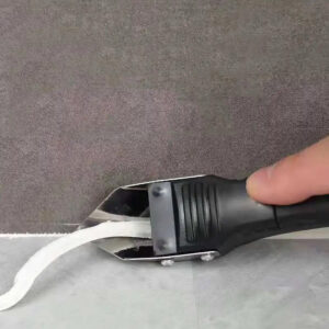 1pc Multi-Functional 5-in-1 Caulk Remover Tool Kit, Plastic Grout Scraper, Sealant Finishing & Glue Angle Scraper for Kitchen & Bathroom Renovations