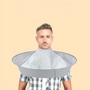 Hair Cutting Cape - DIY Salon-Quality Barber Cloak, Foldable Umbrella Design for All Hair Types, Mixed Colors, Beauty Cape, Hair Cape Cover, Barber Cape