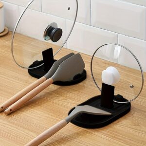 1pc Multi-Functional Kitchen Organizer - Foldable Spoon, Chopsticks & Utensil Holder for Countertop Storage
