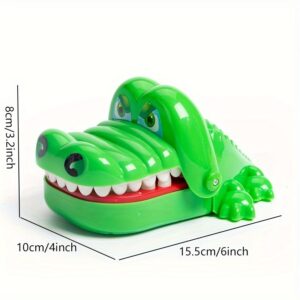 Fun Interactive Teeth-Pulling Game - Crocodile Finger Biting Toy for Youngsters 3+ - Perfect Party & Christmas Gift