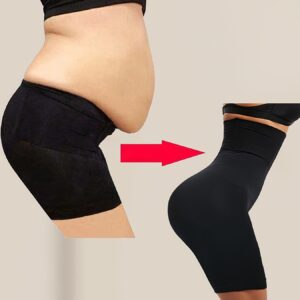 Solid Seamless High Waist Shaping Shorts, Tummy Control Compression Shorts To Lift & Shape Buttocks, Women's Underwear & Shapewear