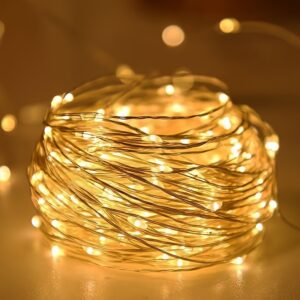 1pc Creative String Lights For Bedroom, Party, Wedding, For Outdoor Camping Hiking, Christmas Halloween Decoration, Lights 1m10/2m20/3m30/5m50/10m100LED, Gifts For Mom, Mother's Day, Ramadan Valentine's Day Decoration