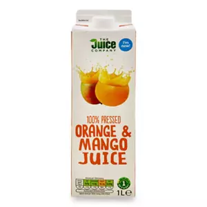 100% Pressed Orange & Mango Juice