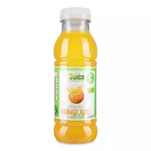 100% Pure Pressed Orange Juice with Bits
