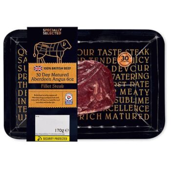 30-Day Aged 100% British Aberdeen Angus Fillet Steak, 6oz