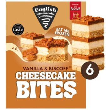 6 Vanilla With Lotus Cheesecake Bite (210g)