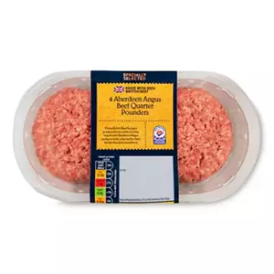 Aberdeen Angus Beef Quarter Pounders 4 Pack
