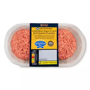 Aberdeen Angus Scotch Beef Quarter Pounders 4 Pack