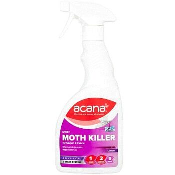 Acana Carpet & Fabric Moth Kill & Freshener Fresh & Fresh (500ml)