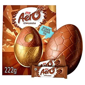 Aero Extra Large Chocolate Brownie Flavour Easter Egg (222g)