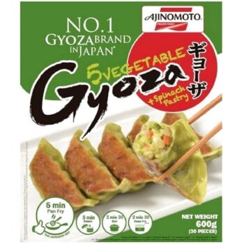 Ajinomoto Vegetable Dumpling Gyoza with Spinach pastry