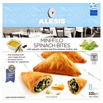 Alesis Mini Filo Spinach Bites (320g)