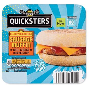 All Day Breakfast Sausage Muffin