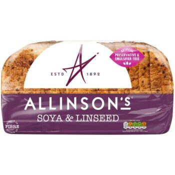 Allinson's Soya & Linseed Sliced Seeded Bread (750g)