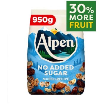 Alpen No Added Sugar Muesli (950g)