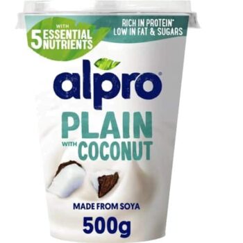 Alpro Coconut Yoghurt Alternative with Plain Coconut (500g)