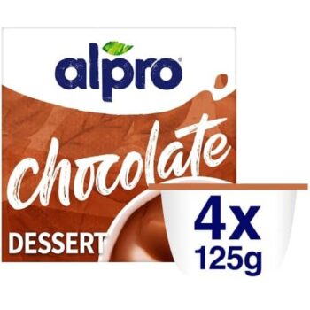 Alpro Dairy Free Soya Chocolate (4 x 125g)