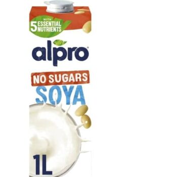 Alpro Soya No Sugars Unsweetened Long Life Drink (1 Litre)