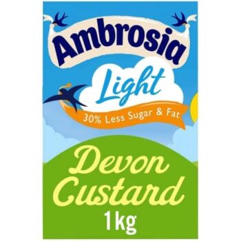 Ambrosia Light Devon Custard Carton 1 Kilograms (1kg)